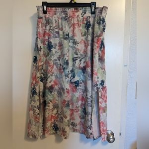 EUC Athleta Savannah Skirt size XL floral print
